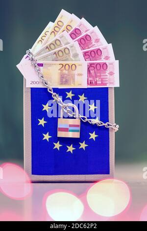 Nuremberg, Allemagne. 17 novembre 2020. Avec leur droit de veto au milieu de la pandémie, la Pologne et la Hongrie ont bloqué le prochain budget pluriannuel de l'UE et les fonds d'aide aux pays de la crise corona. (Image de symbole, image de thème) | utilisation dans le monde crédit : dpa/Alay Live News Banque D'Images
