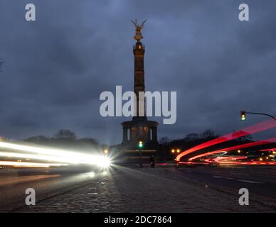 Colonne de la victoire à Berlin Banque D'Images