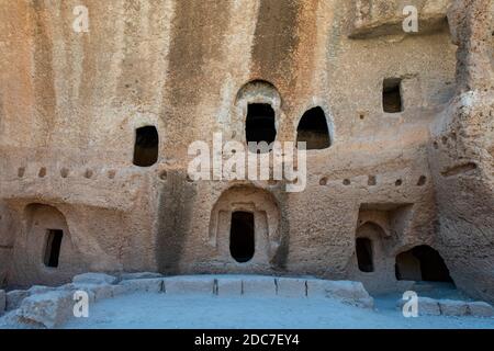 Dara est une ancienne ville historique située sur le Mardin. Ruines de la ville ancienne de Mésopotamia Dara. (Mardin - Turquie) Banque D'Images