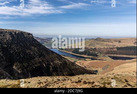 dovestons, yeoman hey et doan rochers de la mousse de l'ashway Banque D'Images