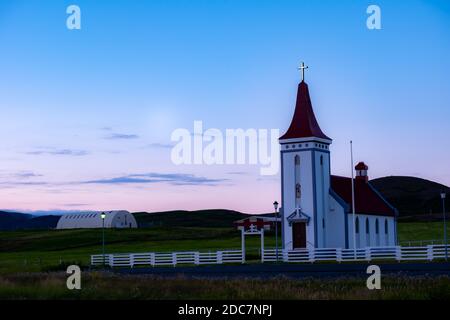 Église de Raufarhöfn, Islande Banque D'Images