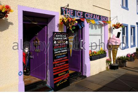 Nichols Sweet and Ice Cream Shop, Pittenweem, Fife, Écosse Banque D'Images