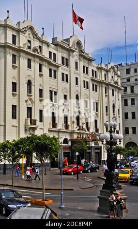 Gran Hotel Bolivar, Jirón de la Unión , Lima, Pérou Banque D'Images