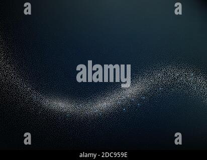 Élément de décoration abstrait brillant à paillettes. Vecteur Illustration de Vecteur
