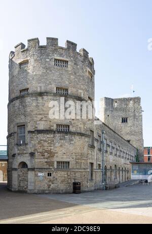 Oxford Castle & prison, Oxford Castle Quarter, Castle Street, Oxford, Oxfordshire, Angleterre, Royaume-Uni Banque D'Images