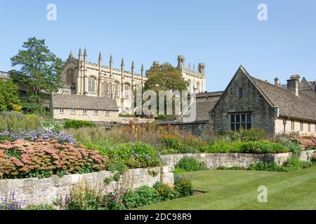 War Memorial Garden, Christ Church College, Université d'Oxford, St Algate's, Oxford, Oxfordshire, Angleterre, Royaume-Uni Banque D'Images