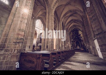 Cathédrale de la Saint Barbora à Kutna Hora Banque D'Images