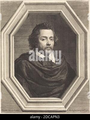 Jean Morin, (artiste), français, ch. 1600 - 1650, Sir Anthony van Dyck, (artiste), Flamand, 1599 - 1641, Nicolas Chrystin, gravure Banque D'Images