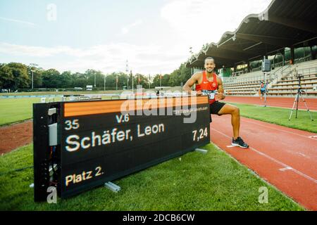 Au cours de la « Intégrative Sportfest » à Leverkusen le 21 2020 août. Banque D'Images