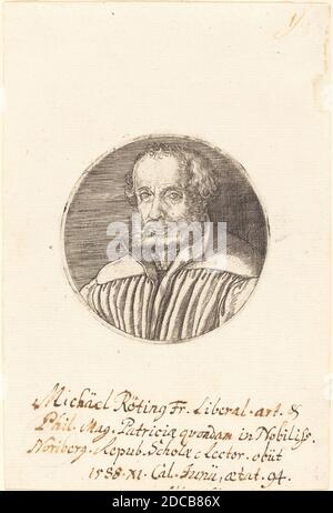 Barthel Beham, (artiste), allemand, 1502 - 1540, Michael Roting, gravure Banque D'Images