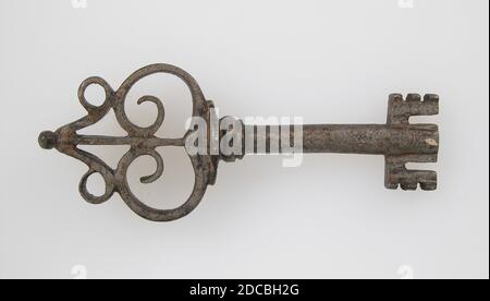 Key, allemand, 15ème siècle. Banque D'Images