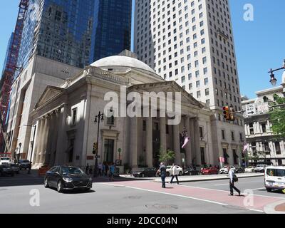 Bâtiment de la rotonde Philadelphie. Banque D'Images