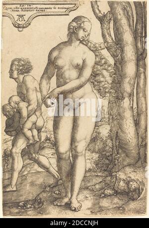 Heinrich Aldeverver, (artiste), allemand, 1502 - 1555/1561, Rhea Silvia Banque D'Images