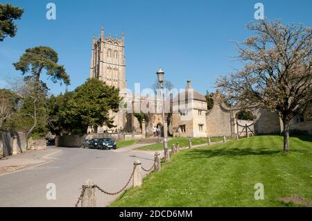 Jolie ville marchande de Chipping Campden dans les Cotswolds, en Angleterre Banque D'Images