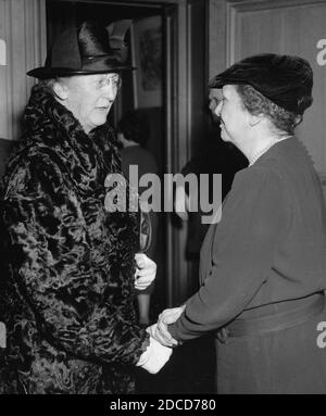 Mary Dewson, féministe et militante américaine Banque D'Images