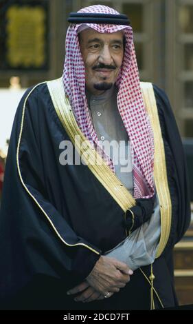 Roi Salman bin Abdulaziz Al Saud. Banque D'Images