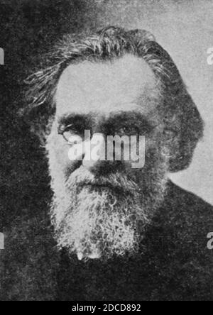 Ilya Ilyich Mechnikov, biologiste russe Banque D'Images