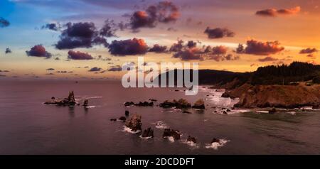 Cannon Beach, Oregon, États-Unis. Banque D'Images