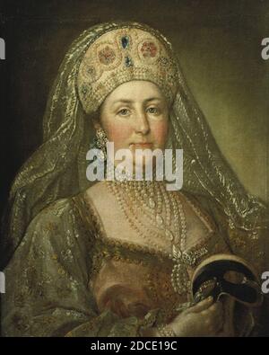 Katharina II. Die Große. Banque D'Images