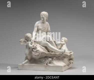 Etienne-Maurice Falconet, (artiste), français, 1716 - 1791, Vénus des Doves, marbre, total: 75.1 x 71.3 x 45.7 cm (29 9/16 x 28 1/16 x 18 po), poids brut: 372 lb. (168.738 kg Banque D'Images