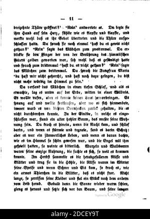 Kinder und Hausmärchen (Grimm) 1857 I 011. Banque D'Images