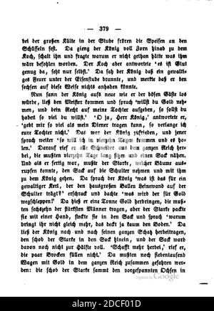 Kinder und Hausmärchen (Grimm) 1857 I 379. Banque D'Images