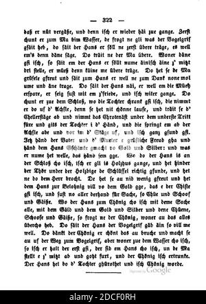 Kinder und Hausmärchen (Grimm) 1857 II 322. Banque D'Images