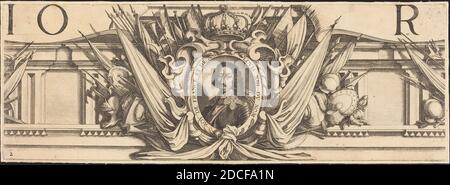 Abraham Bosse, (artiste), Français, 1602 - 1676, Michel Lasne, (artiste), Français, 1590 ou avant - 1667, le Siège de la Rochelle, le Siège de la Rochelle, (série), 1628/1631, gravure et gravure Banque D'Images