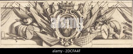 Abraham Bosse, (artiste), Français, 1602 - 1676, Michel Lasne, (artiste), Français, 1590 ou avant - 1667, le Siège de la Rochelle, le Siège de la Rochelle, (série), 1628/1631, gravure et gravure Banque D'Images