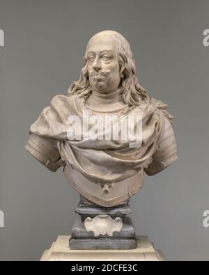 Giovanni Battista Foggini, (sculpteur), Florentine, 1652 - 1725, Ferdinando II de' Medici, Grand-duc de Toscane, c. 1690, marbre, hors tout : 79.5 x 73.2 x 40 cm (31 5/16 x 28 13/16 x 15 3/4 po Banque D'Images