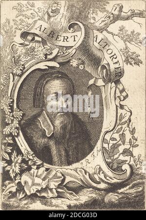 Jeremias Falck, (artiste), allemand, c. 1619 - 1677, Albrecht Altdorfer, gravure et gravure Banque D'Images