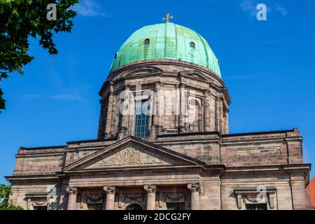 L'église Sainte Elisabeth, Nuremberg, Bavière, Allemagne, Europe Banque D'Images