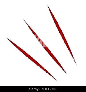 papier vectoriel 3d réaliste. Isolé sur fond blanc avec du rouge. Illustration de Vecteur