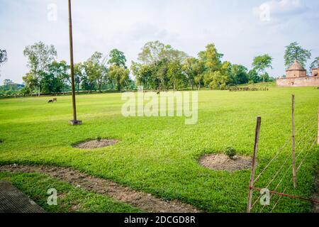 Talatal Ghar, Talatal Ghar est situé à Rangpur, Sivasagar, Assam. Les plus grands exemples de l'architecture Tai Ahom Banque D'Images