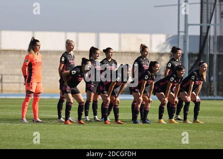 21 novembre 2020, Séville, Espagne: Joueurs du Real Madrid pendant le match Primera Iberdrola entre Real Betis et Real Madrid à Ciudad Deportiva Luis del sol à Séville, Espagne. (Image crédit: © Jose Luis Contreras/DAX via ZUMA Wire) Banque D'Images