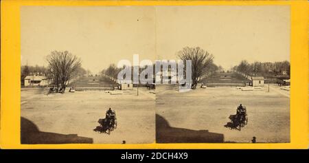 Capitol Grounds., Wakely, G. D., 1865, Washington (D.C Banque D'Images