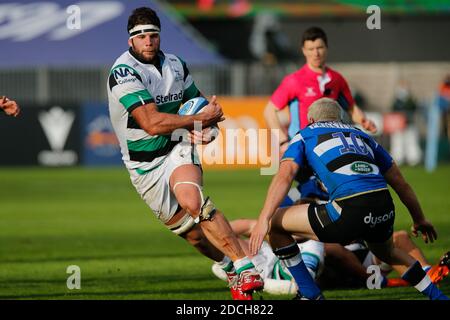 Bath, Royaume-Uni. 02 novembre 2020. BATH, ANGLETERRE. 22 NOVEMBRE Marco Fuser de Newcastle Falcons lors du match de première fusion Gallagher entre Bath Rugby et Newcastle Falcons au terrain de loisirs de Bath, le dimanche 22 novembre 2020. (Credit: Chris Lishman | MI News) Credit: MI News & Sport /Alay Live News Banque D'Images