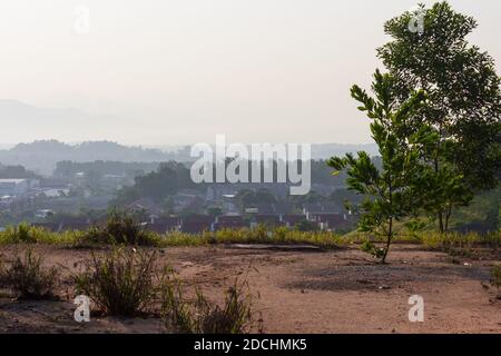 Vue sur Seremban pendant la promenade en nature. Banque D'Images
