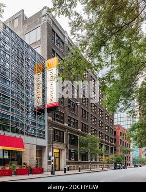 Loft dans le quartier de Streeterville Banque D'Images