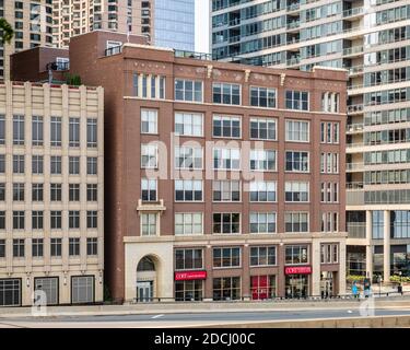 540 Lake Shore Drive dans le quartier de Streeterville Banque D'Images