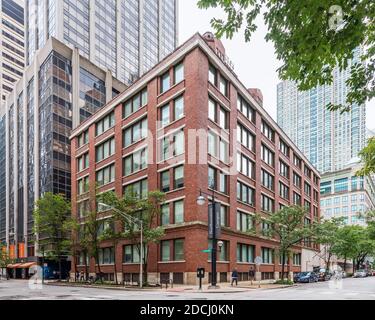 Loft dans le quartier de Streeterville Banque D'Images