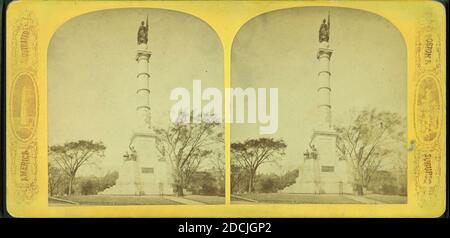 Monument des soldats et des marins, image fixe, stéréographes, 1850 - 1930 Banque D'Images