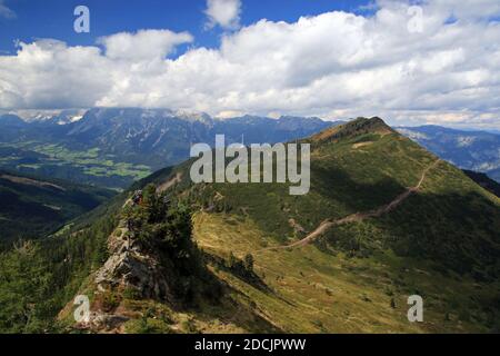 Hauser Kaibling (2015 m), Tauern Mountains, Autriche Banque D'Images