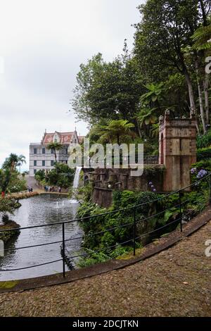 Jardin tropical du Monte Palace - Île de Madère Banque D'Images