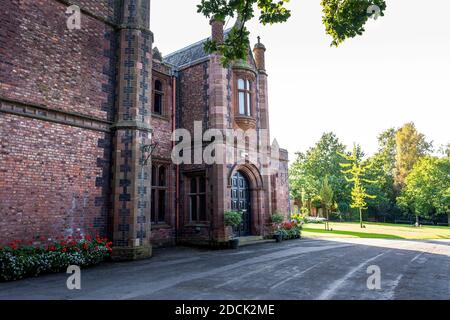 Warrington - Royaume-Uni 9 septembre : Walton Hall and Gardens 9 septembre 2020, Walton Hall and Gardens. Walton Hall est une maison de campagne à Walton, Warrington, Banque D'Images