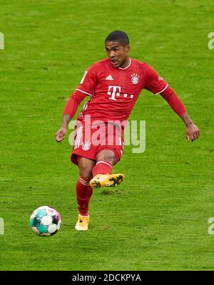 Munich, Allemagne. 21 novembre 2020. Douglas COSTA, FCB 11 au match FC BAYERN MUENCHEN - SV WERDER BREMEN 1-1 dans le 1.German Bundesliga, saison 2020/2021, match jour 8, Munich, Allemagne, 21 novembre 2020. Credit: Peter Schatz/Alay Live News Banque D'Images