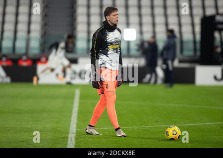 Wojciech Szczesny de Juventus FC pendant Juventus FC vs Cagliari Calcio, football italien série A match, Turin, Italie, 21 - photo .LM/Alessio Morgese Banque D'Images