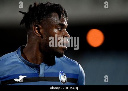 Cesena, Italie. 21 novembre 2020. Duvan Zapata d'Atalanta BC regarde pendant la série UN match de football entre Spezia Calcio et Atalanta BC au stade Dino Manuzzi à Cesena (Italie), le 20 novembre 2020. Photo Andrea Staccioli/Insidefoto crédit: Insidefoto srl/Alamy Live News Banque D'Images