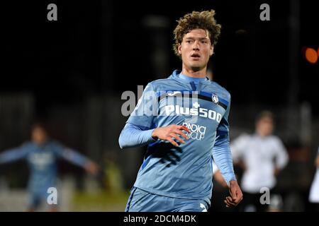 Cesena, Italie. 21 novembre 2020. Sam Lammers d'Atalanta BC réagit pendant la série UN match de football entre Spezia Calcio et Atalanta BC au stade Dino Manuzzi de Cesena (Italie), le 20 novembre 2020. Photo Andrea Staccioli/Insidefoto crédit: Insidefoto srl/Alamy Live News Banque D'Images