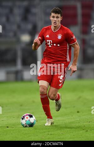 Munich, Allemagne. 21 novembre 2020. Firo: 11/21/2020 Soccer: Soccer: 1ère saison Bundesliga 2020/21 FC Bayern Munich, Muenchen - Werder Bremen 1: 1 Benjamin PAVARD (M) Credit: Jens Niering Photoproductions/pool/via/firosportphoto | usage dans le monde entier/dpa/Alay Live News Banque D'Images